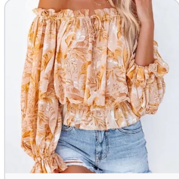 Vici Tops - Vici Off shoulder blouse